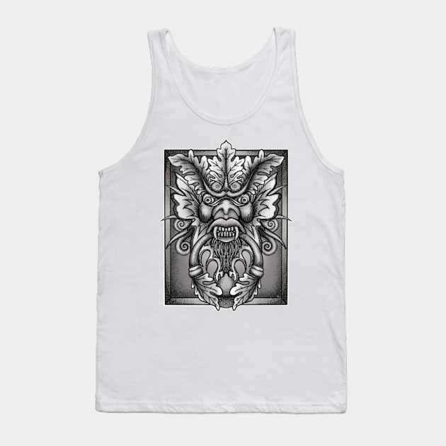 Demon Fantasy Door Knocker Tank Top by stickypixie